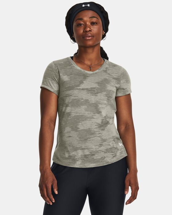 Shop Under Armour UA Streaker Speed Camo Women's Short Sleeve T