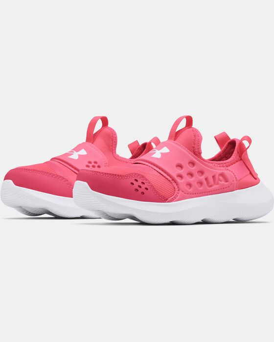 Girls' Pre-School UA Runplay Running Shoes image number 3