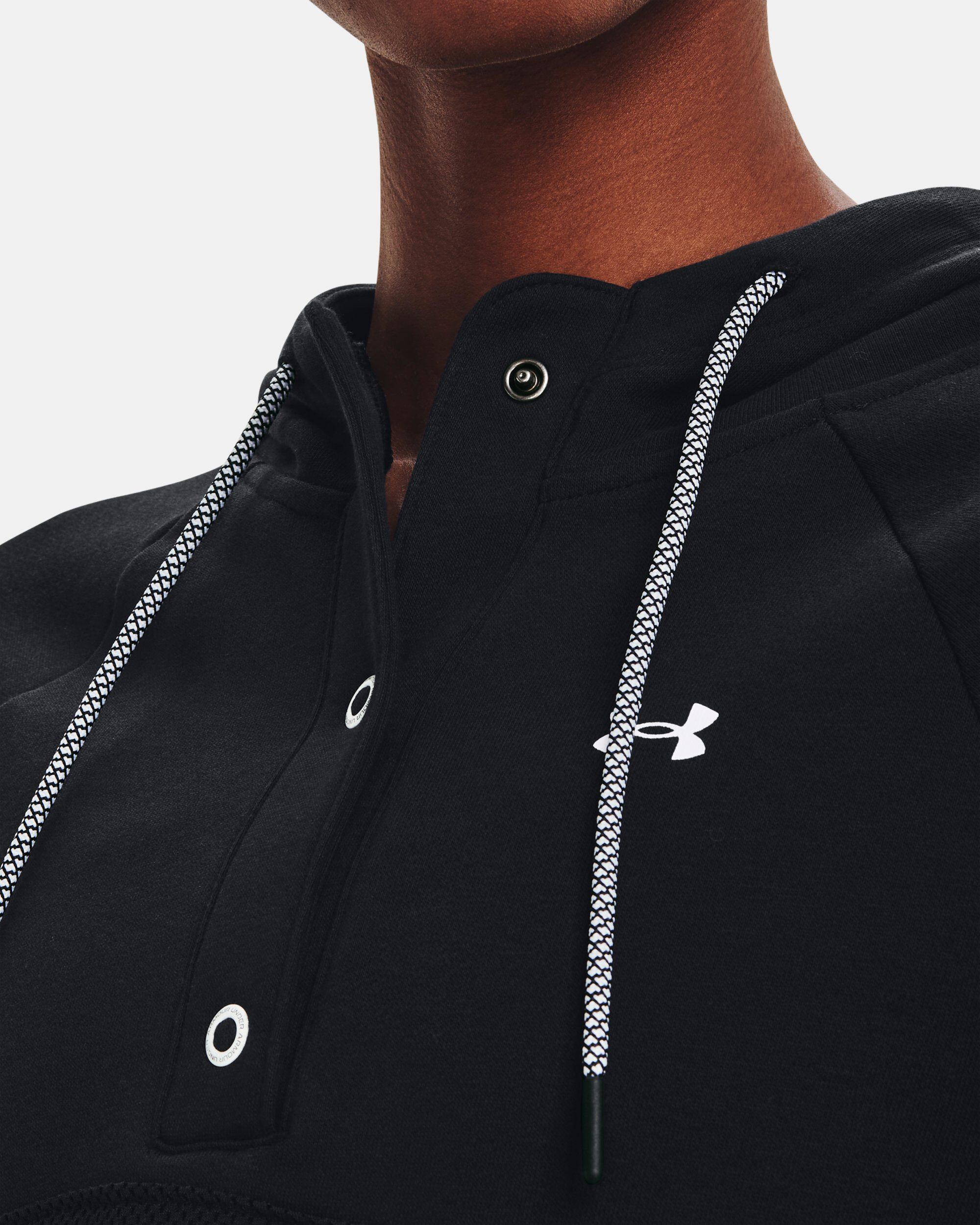 Ua women's double threat armour fleece hoodie on sale