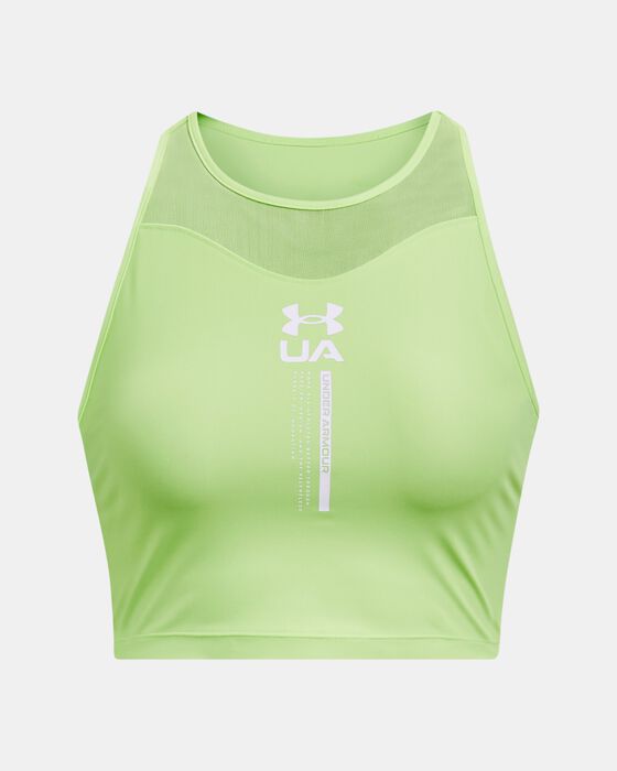 Women's UA Iso-Chill Crop Tank image number 4