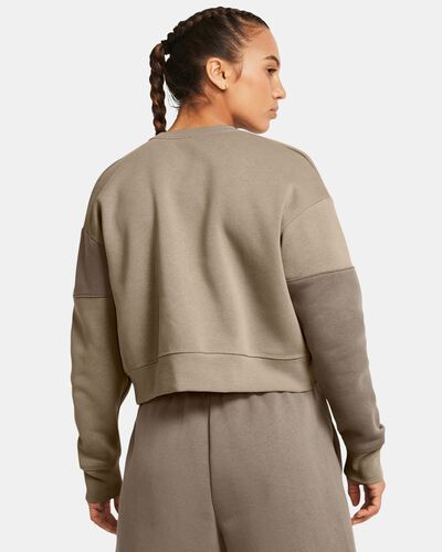 Women's UA Icon Fleece Crop Crew