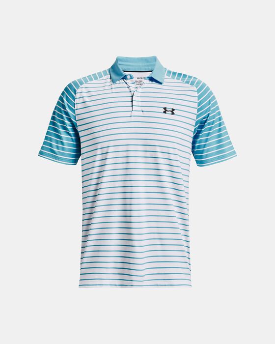 Men's UA Iso-Chill Mix Stripe Polo image number 4