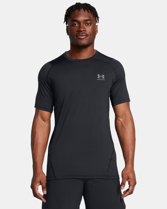 Men's HeatGear® Fitted Graphic Short Sleeve image number 0
