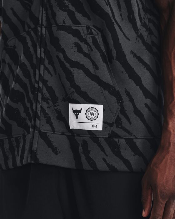 Project Rock Rival Fleece Printed image number 3