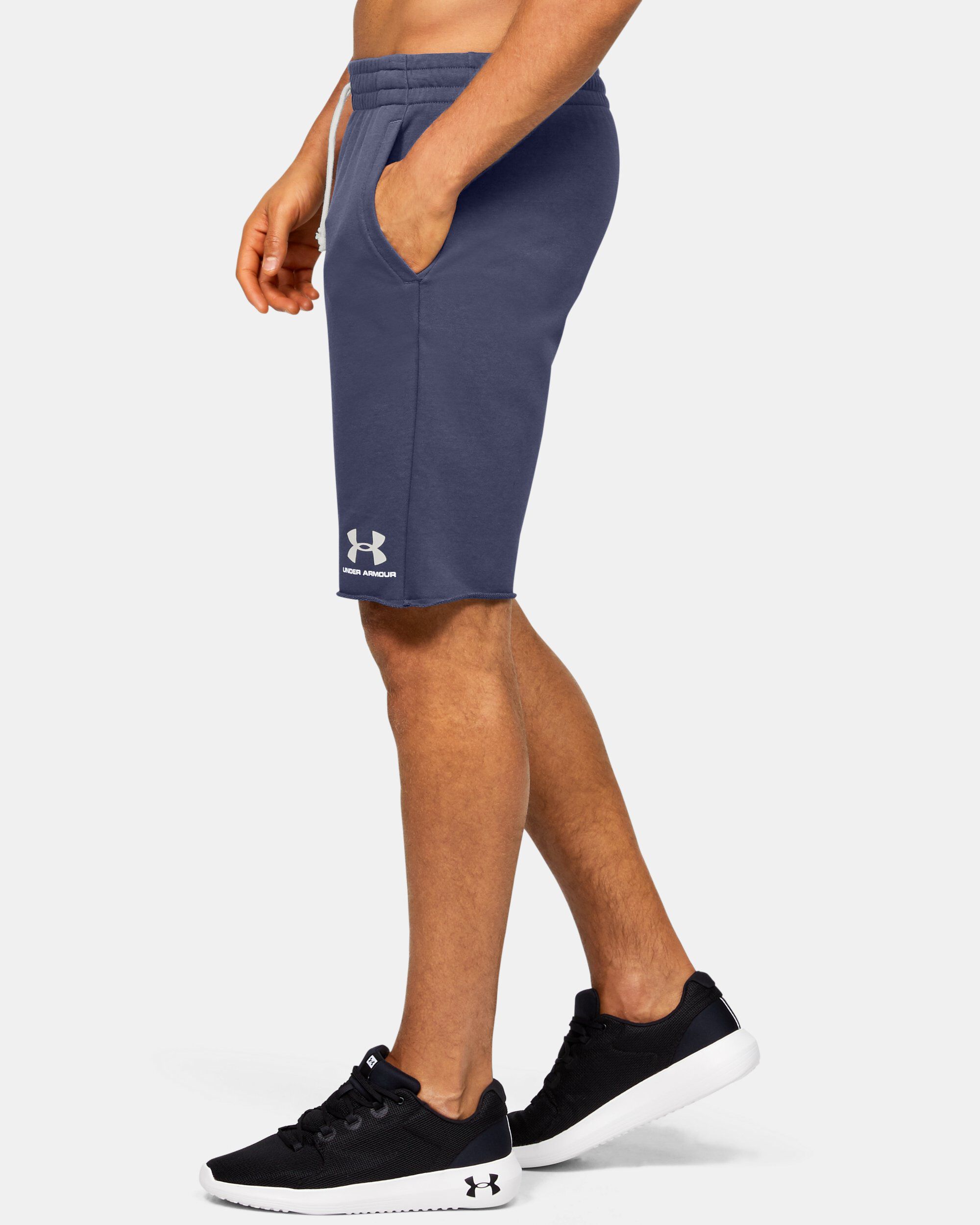 Men's ua sportstyle best sale terry shorts