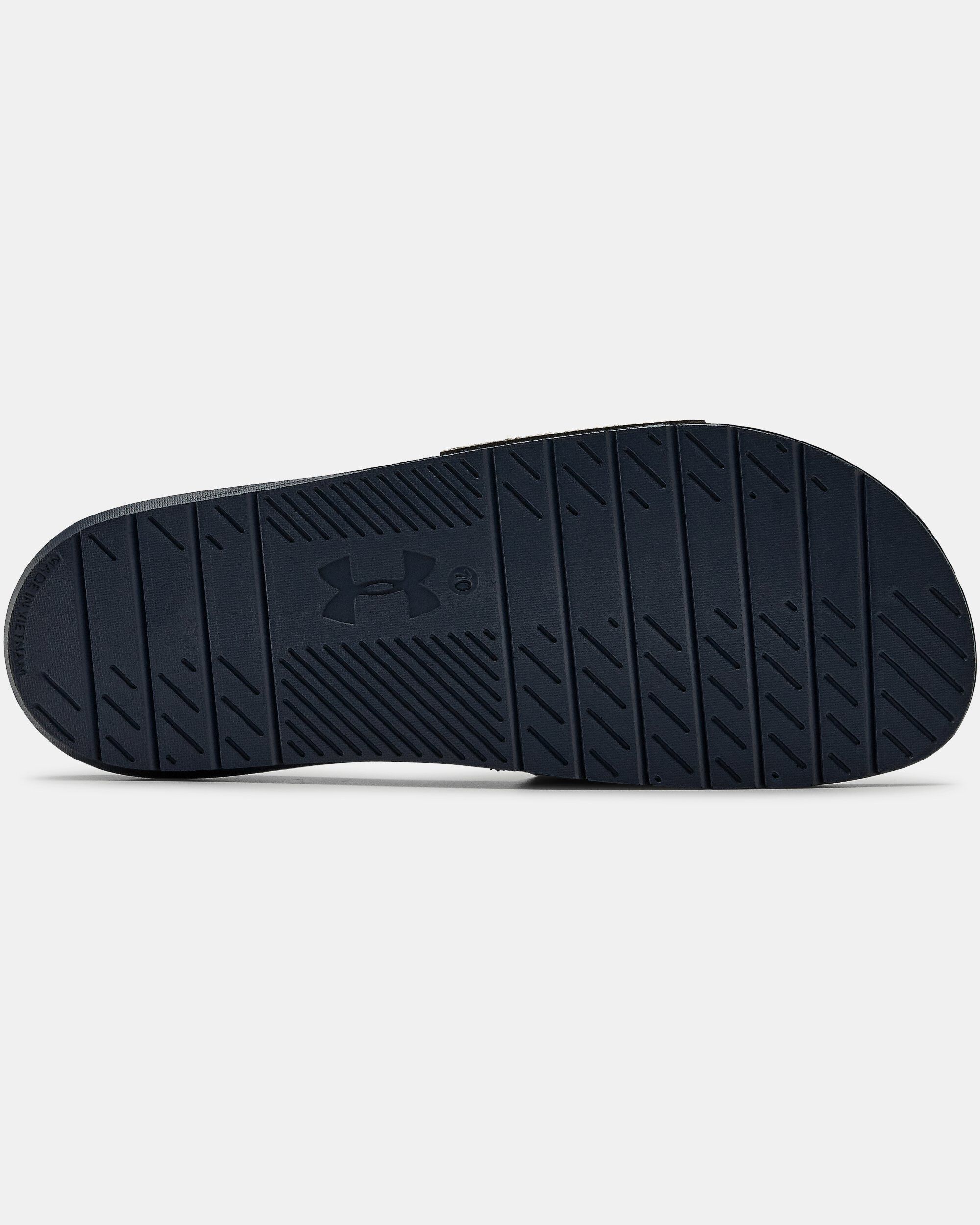 Under Armour Unisex UA Core Remix Canvas Slides White in KSA