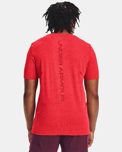 Men's UA Seamless Grid Short Sleeve