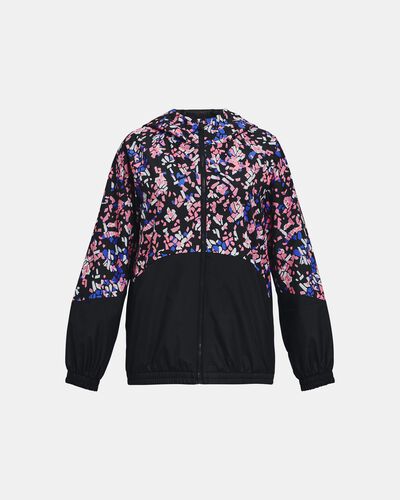 Girls' UA Woven Full-Zip Jacket