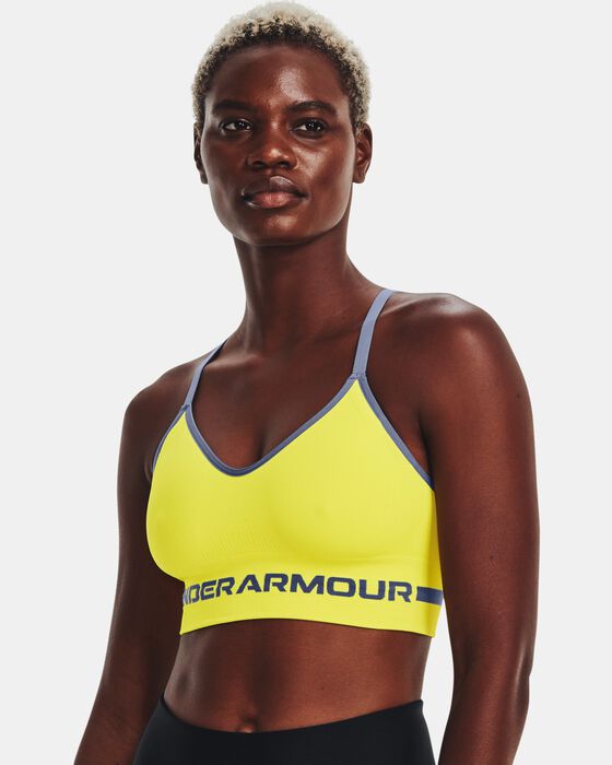 Women's UA Seamless Low Long Sports Bra image number 0