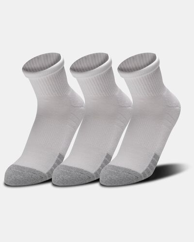 Unisex HeatGear® Quarter Socks 3-Pack