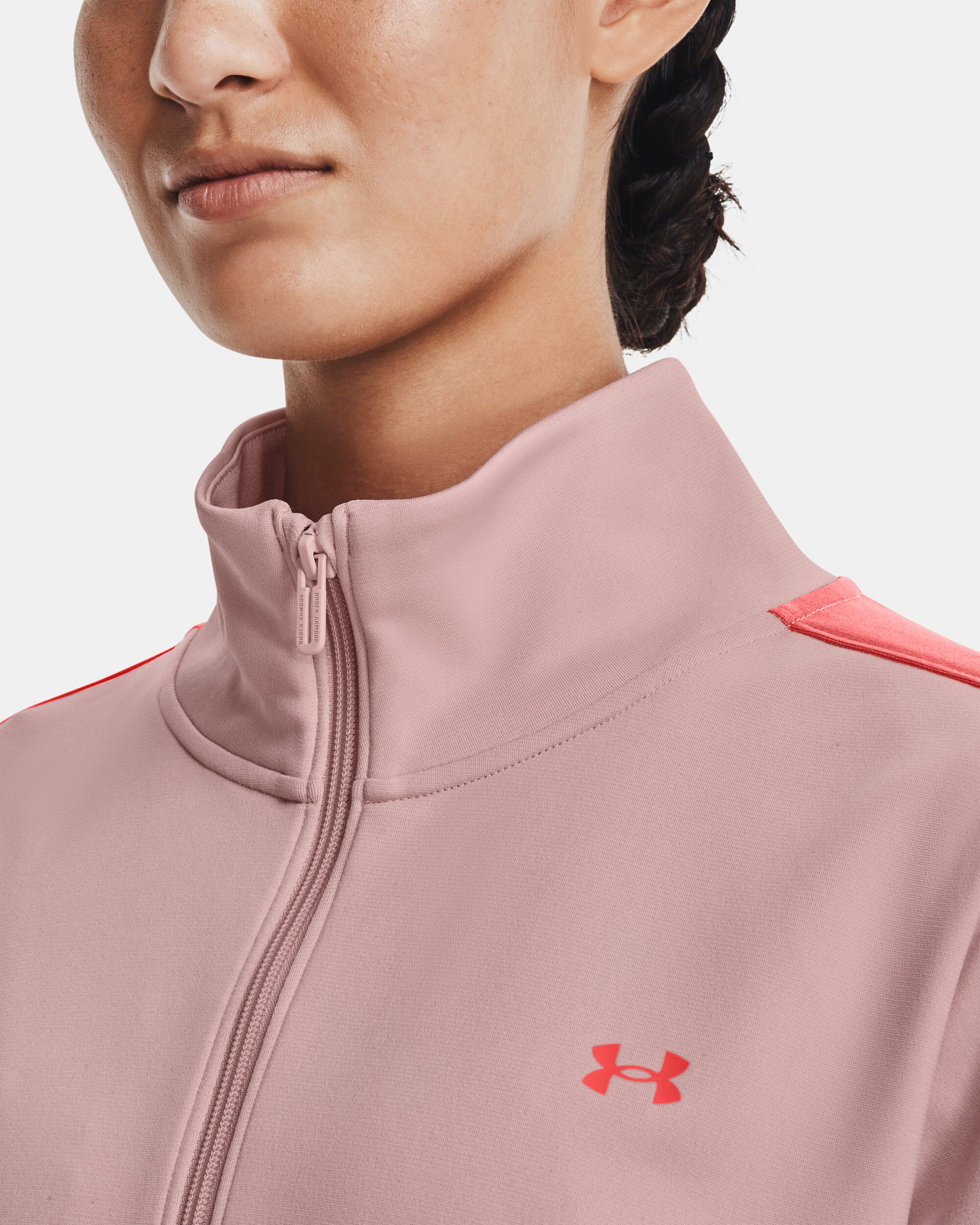 Felpa under armour fucsia sales