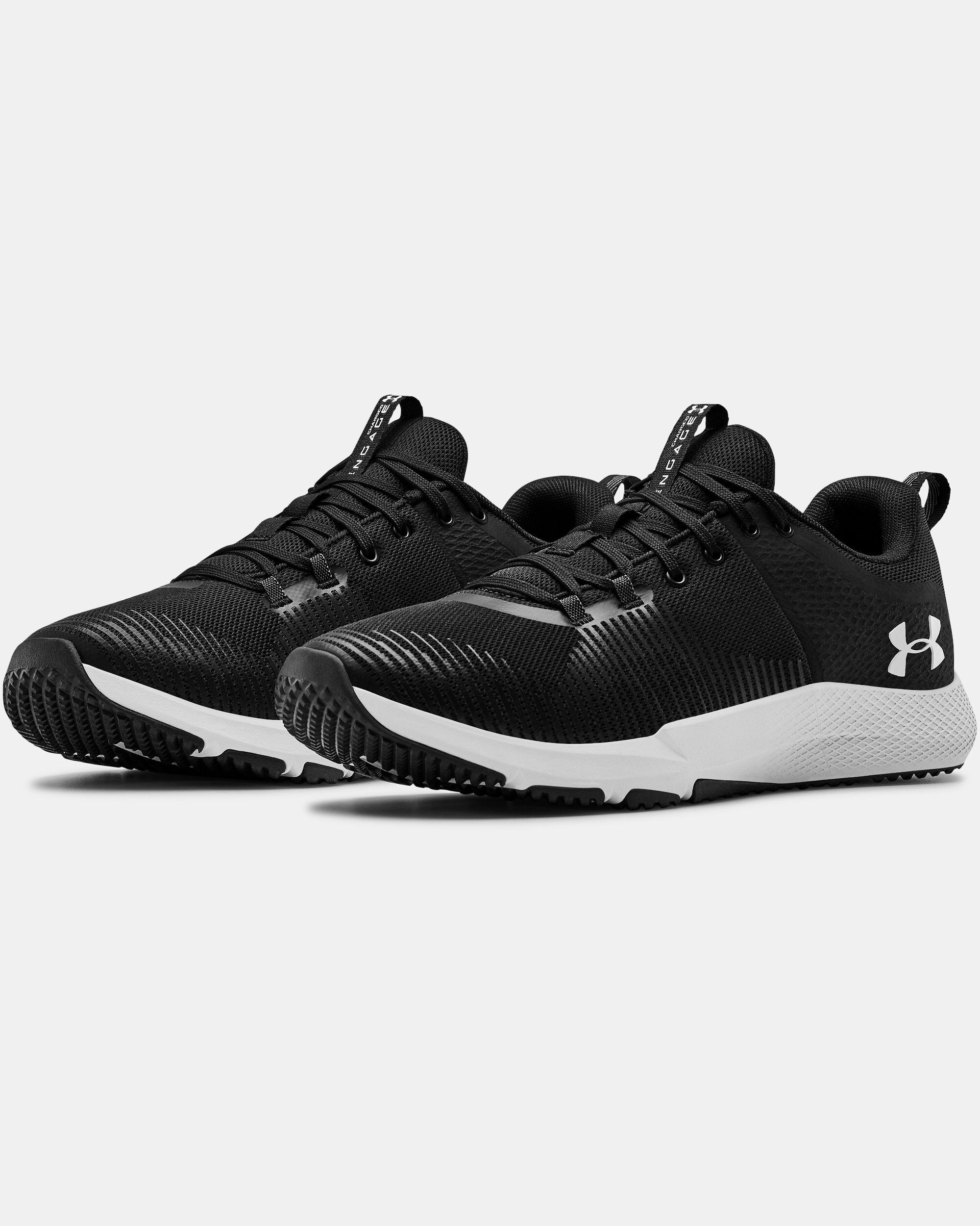 Under Armour Men s UA Charged Engage Training Shoes Black in KSA