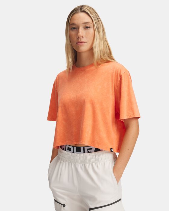 Women's UA Rival Wash Short Sleeve image number 0