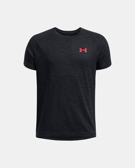 Boys' UA Tech™ Textured Short Sleeve image number 0