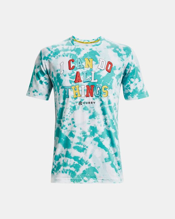 Men's Curry ICDAT Printed Short Sleeve image number 4