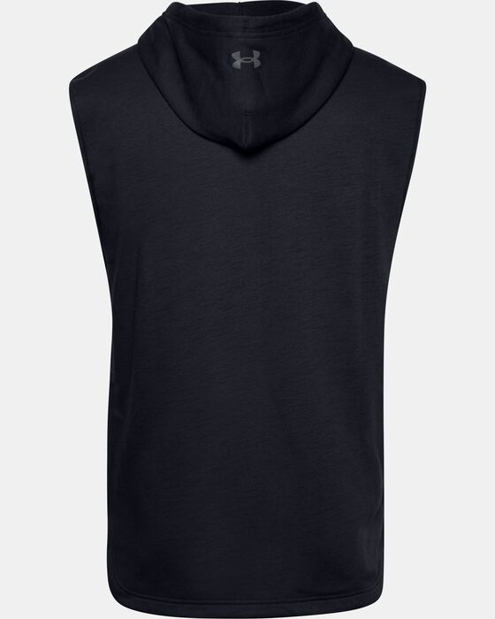 Men's Project Rock Charged Cotton® Sleeveless Hoodie image number 6
