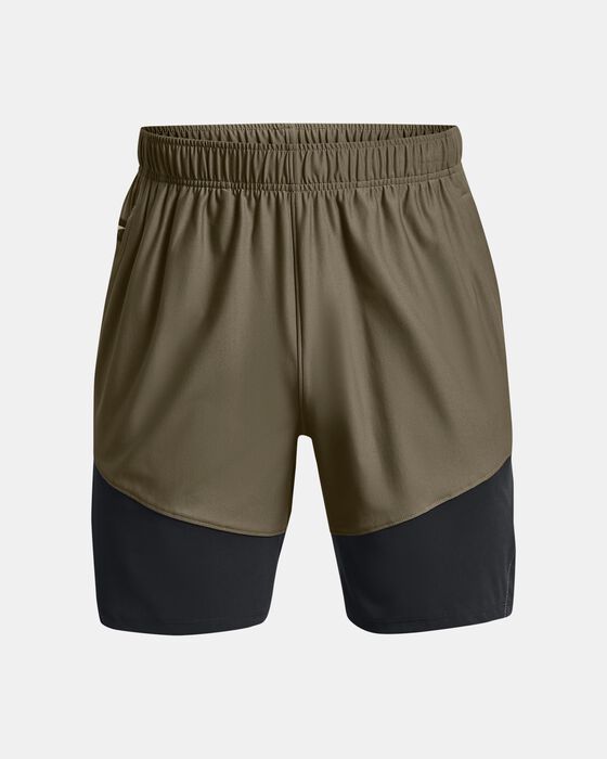 Men's UA Knit Woven Hybrid Shorts image number 5