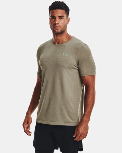Men's UA RUSH™ Seamless GeoSport Short Sleeve