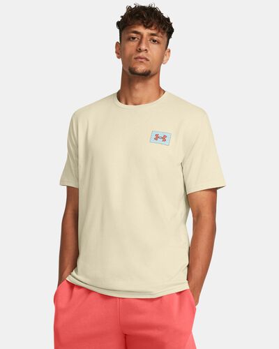 Men's UA Color Block Logo ​Left Chest Short Sleeve