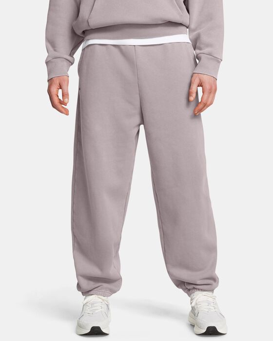 بنطال UA ايكون هيفي ويت فليس واش اوفرسايزد للرجال image number 0