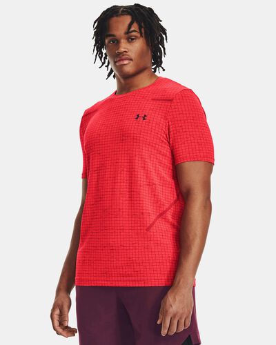 Men's UA Seamless Grid Short Sleeve