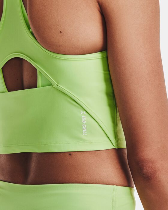 Women's UA Iso-Chill Crop Tank image number 3