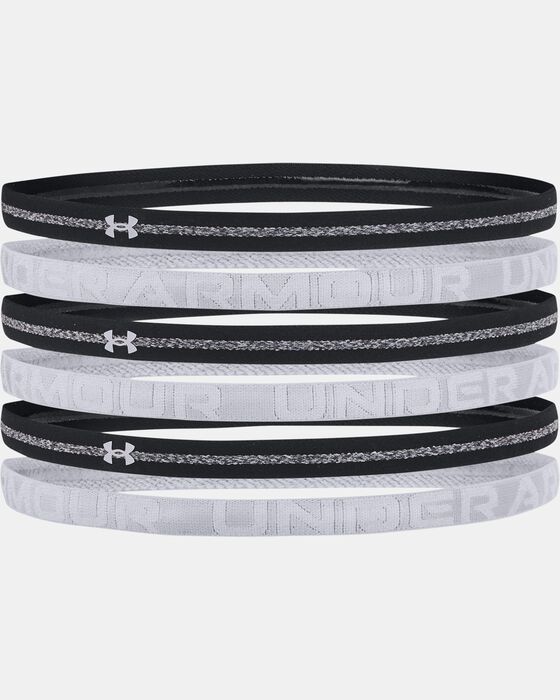 Women's UA Heathered Mini Headbands - 6 Pack image number 0