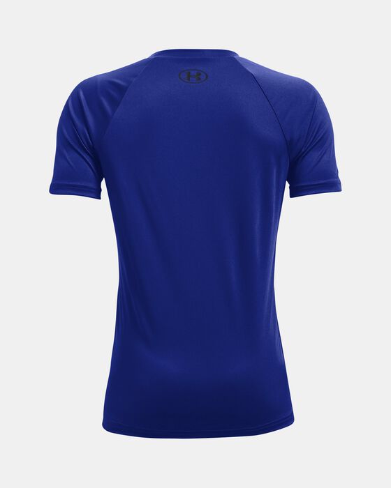 Boys' UA Tech™ Big Logo Short Sleeve image number 1