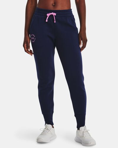 Women's UA Rival Fleece Crest Joggers