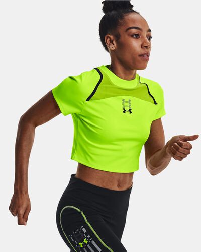 Women's UA Run Anywhere Crop Short Sleeve