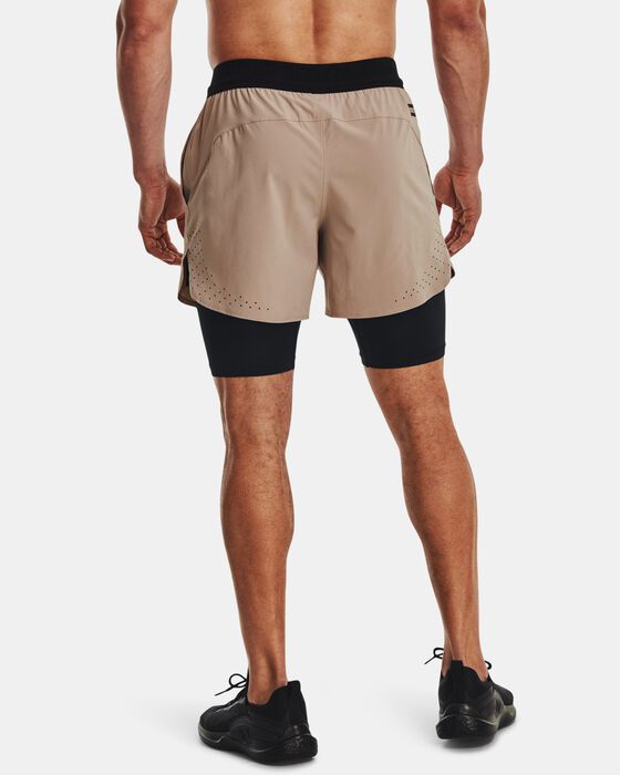 Men's UA Peak Woven 2-in-1 Shorts image number 1