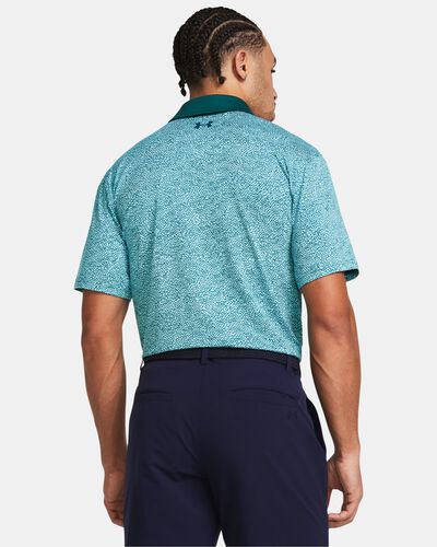 Men's UA Tee To Green Printed Polo