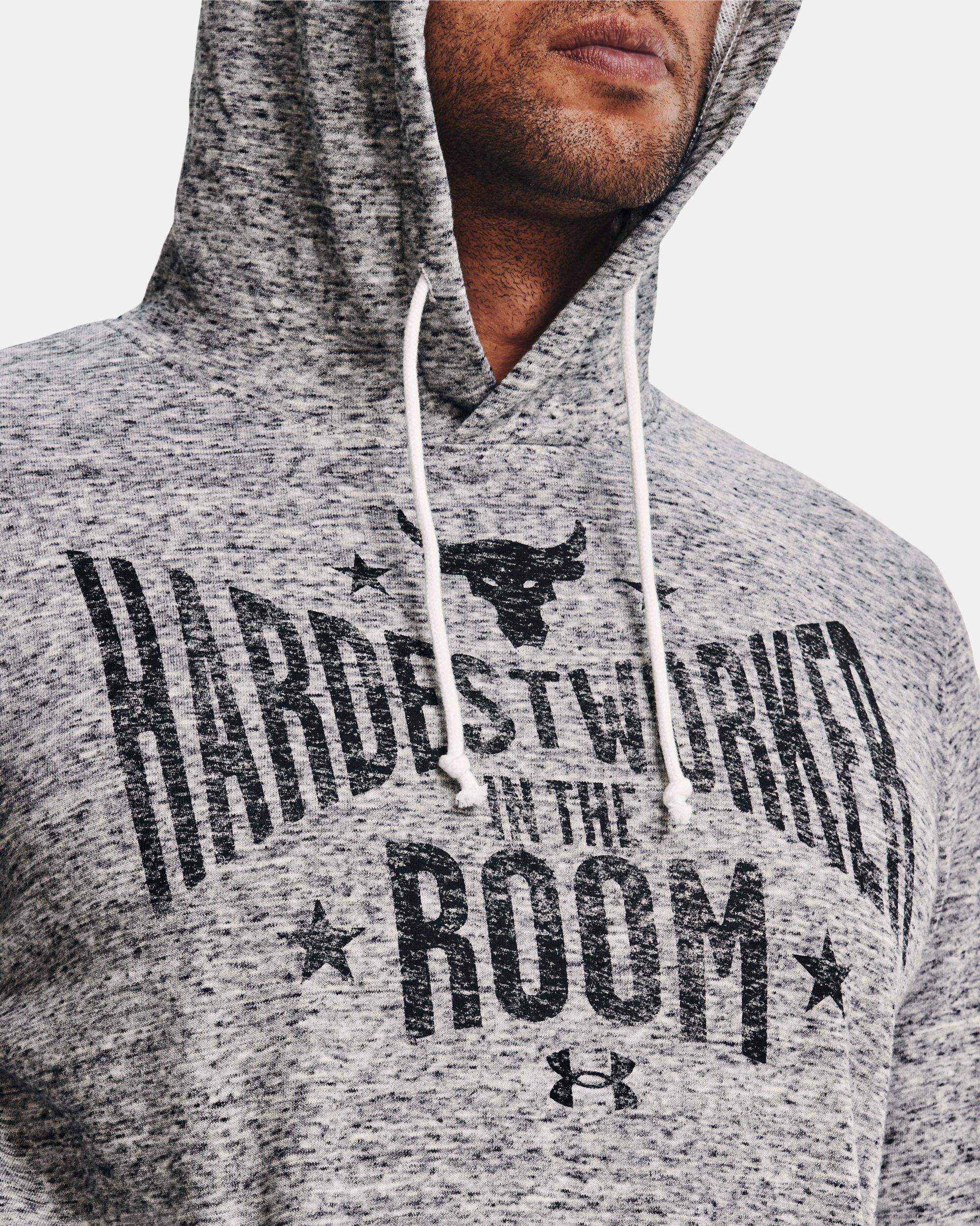 Under armour hoodie best sale rock