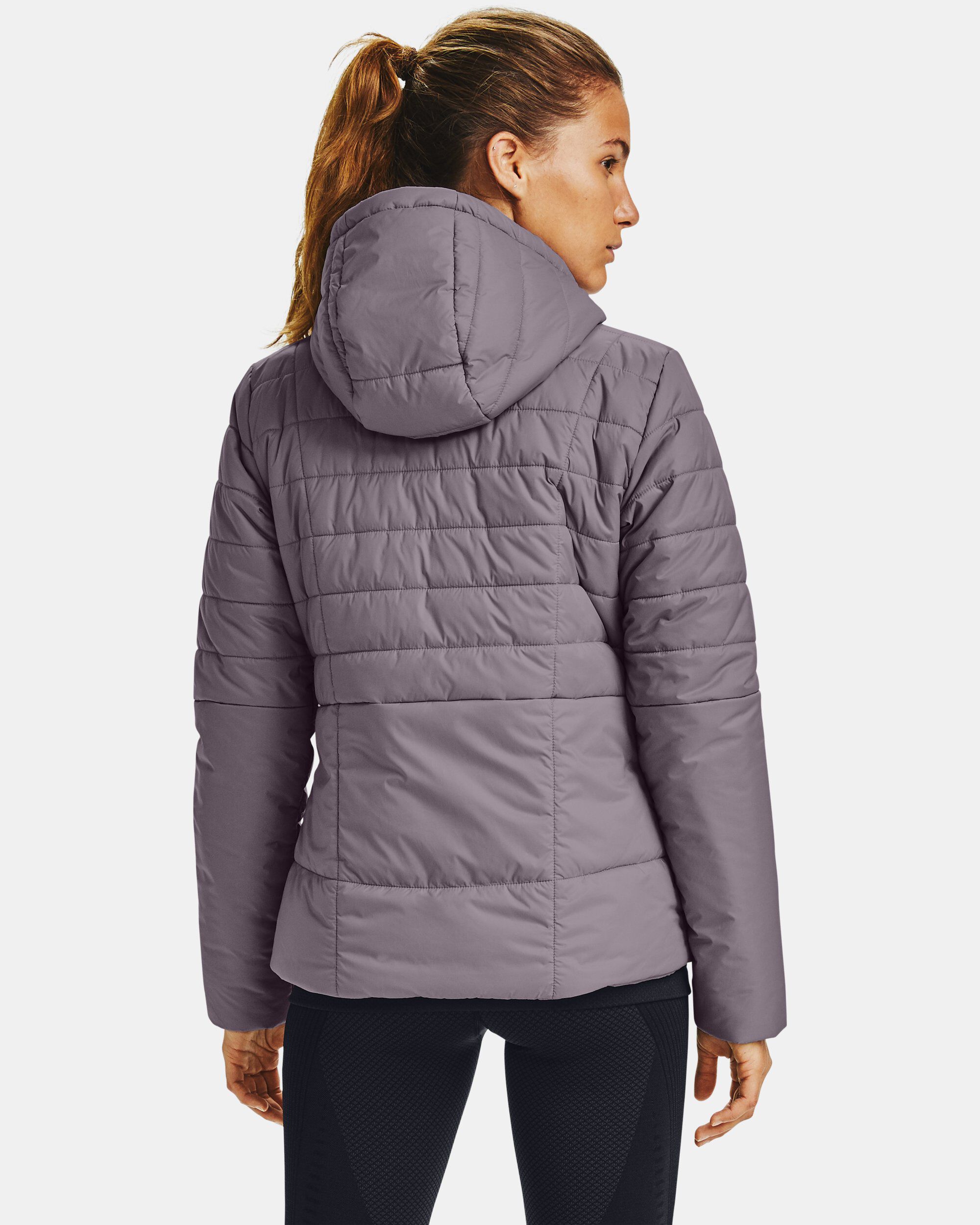 Women's ua armour store insulated hooded jacket