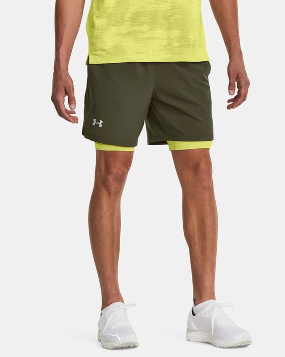 Men's UA Launch Run 2-in-1 Shorts image number 0