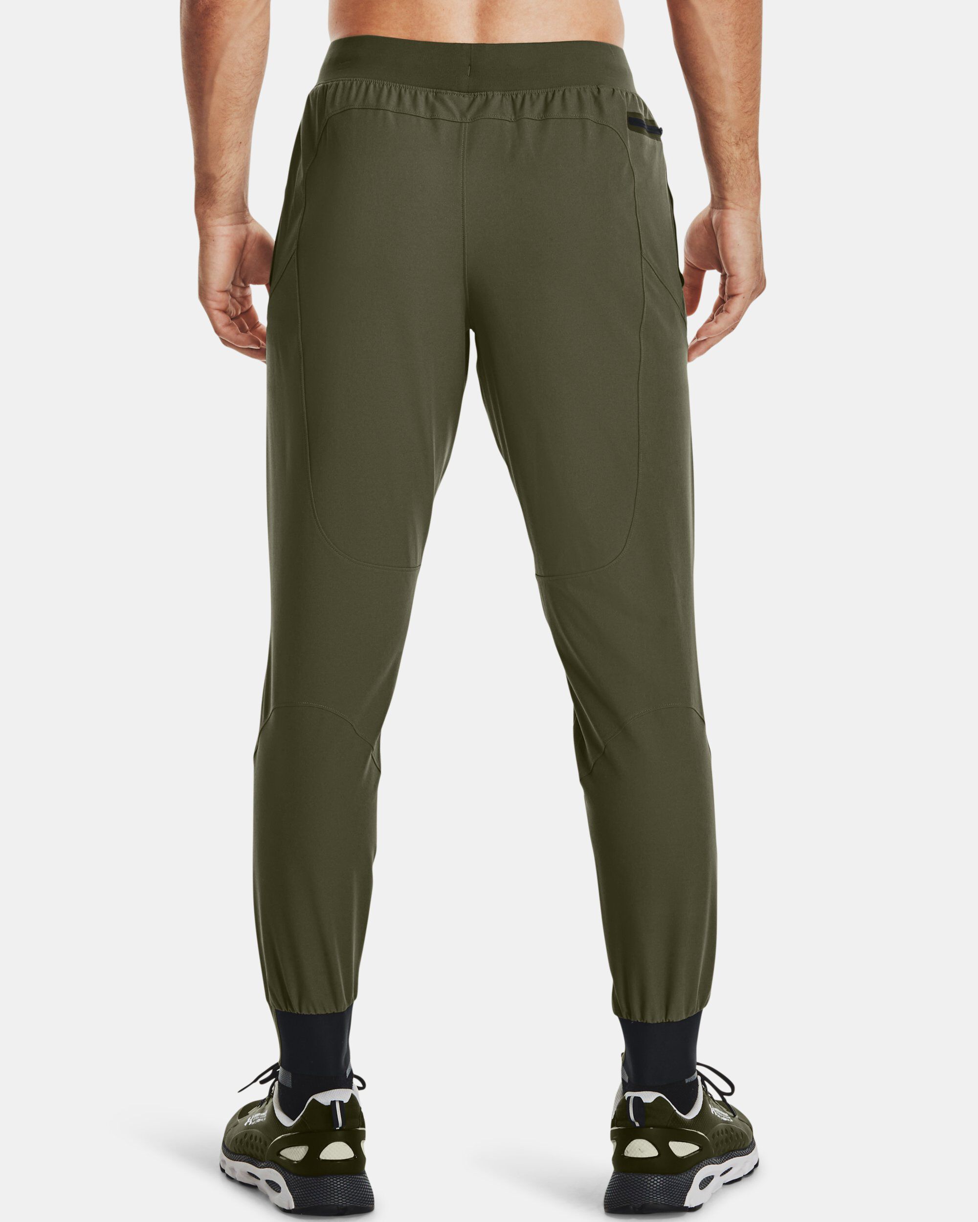Green under armour joggers store