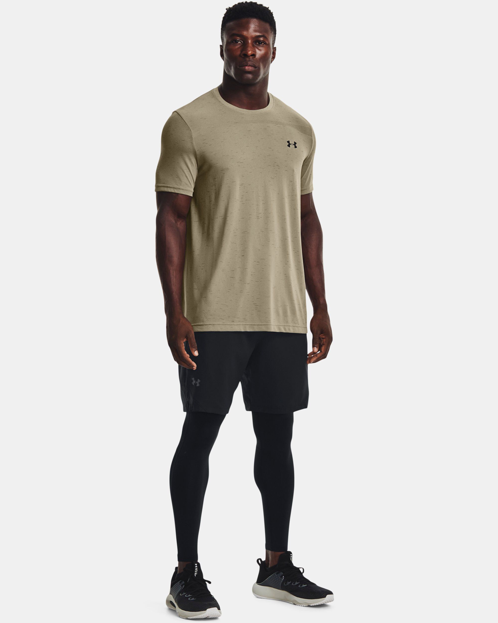 Under Armour Men s UA Seamless Short Sleeve Grey in KSA