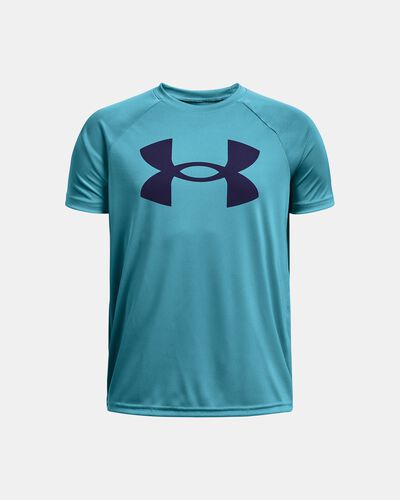 Boys' UA Tech™ Big Logo Short Sleeve
