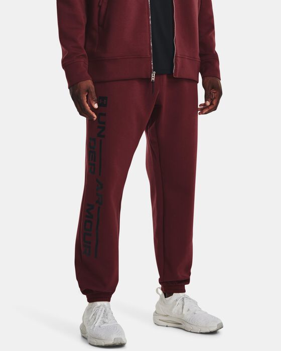 Men's UA Summit Knit Graphic Joggers image number 0