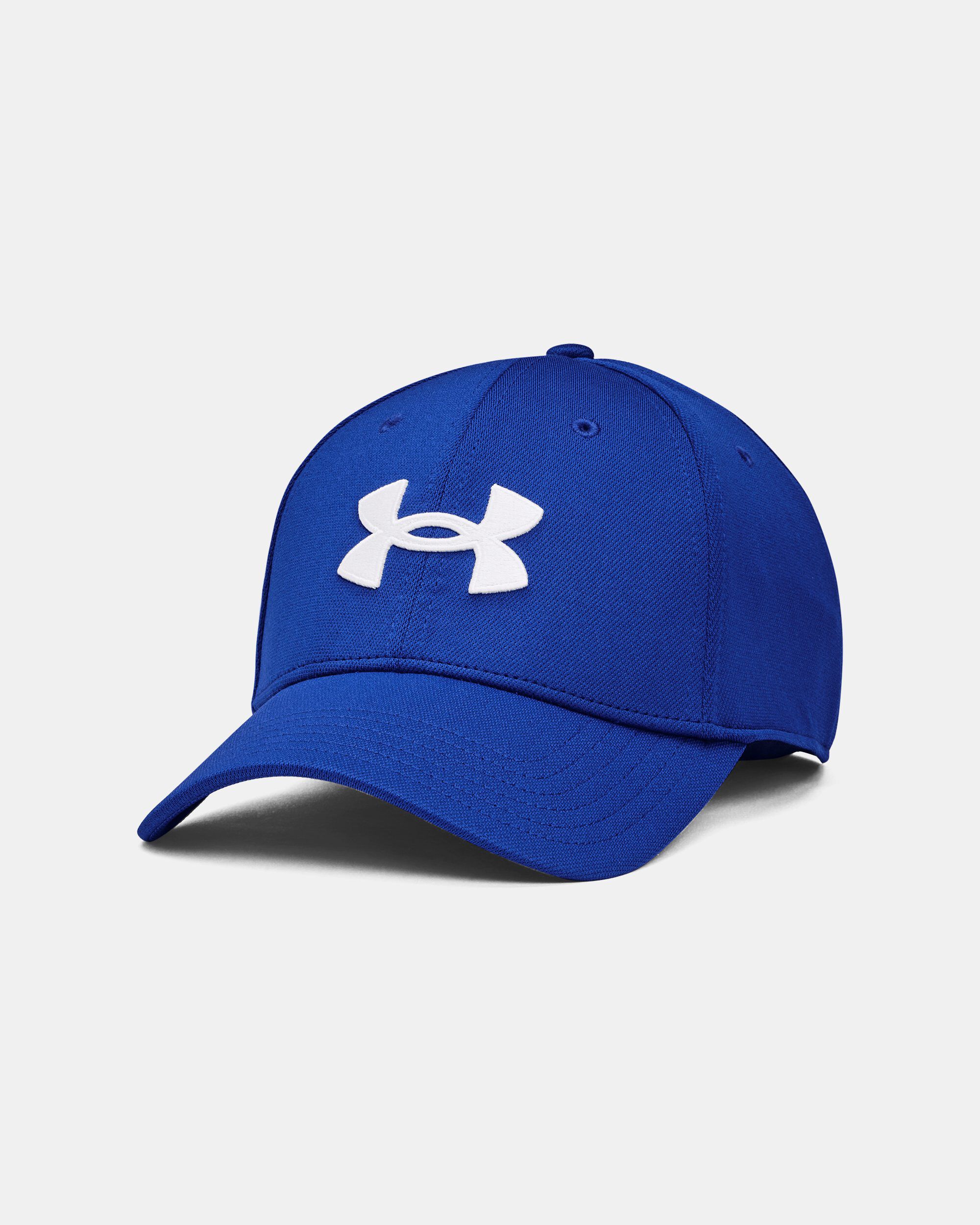 Royal blue under armour hat 2025