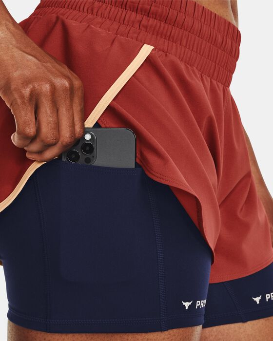 Women's Project Rock Flex Woven Leg Day Shorts Women's Project Rock Flex Woven Leg Day Shorts image number 4