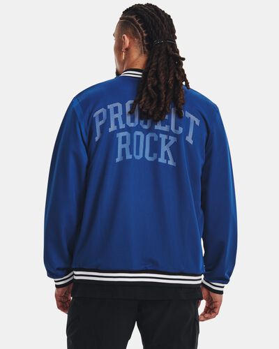 Men's Project Rock Mesh Varsity Jacket