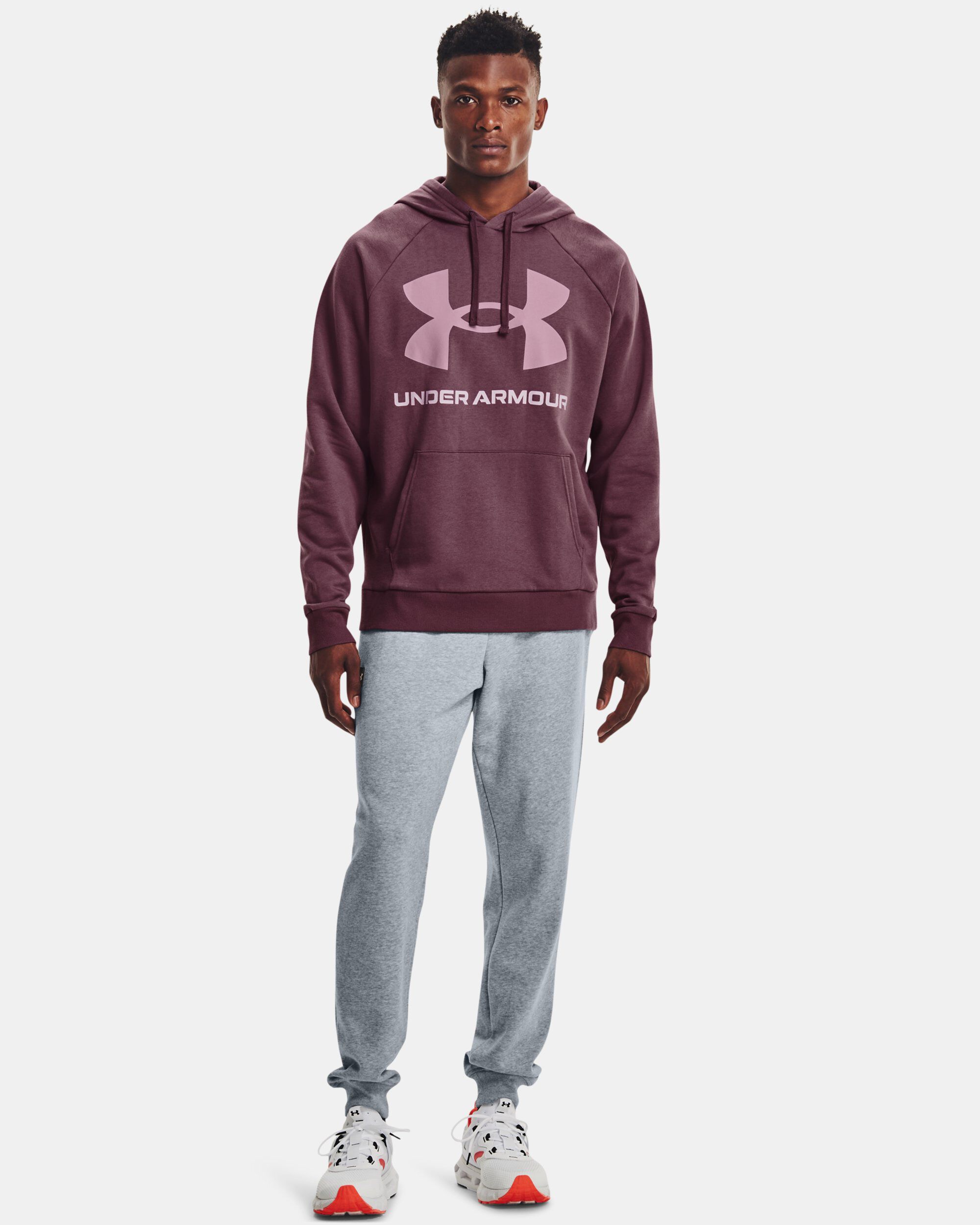 Under armour rival fleece sportstyle outlet graphic hoodie
