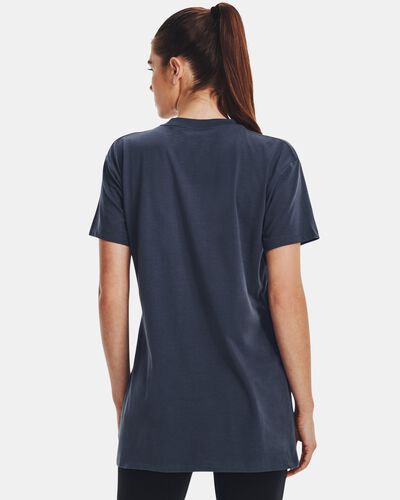 Women's UA Printed Extended Short Sleeve