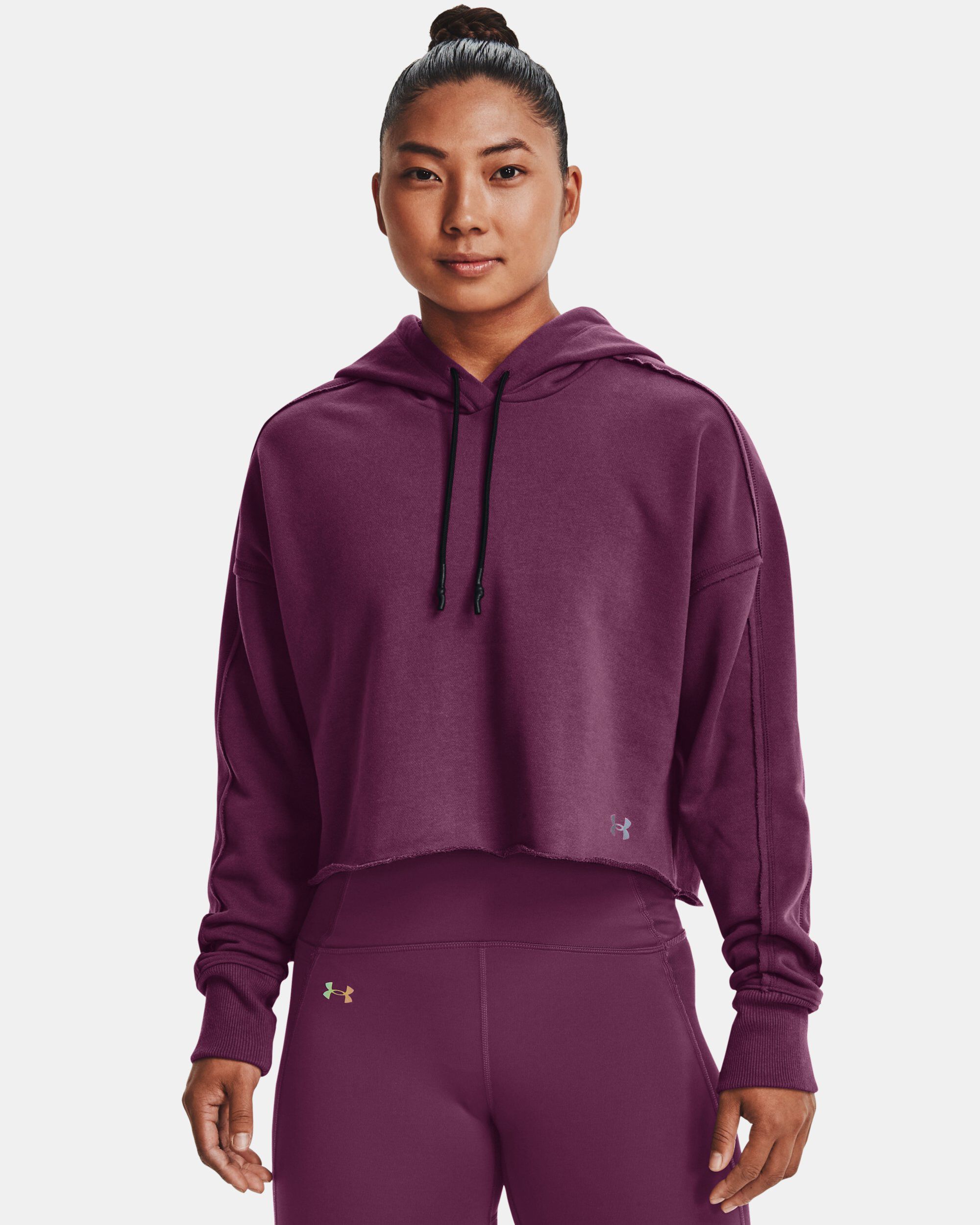 Women s UA Terry Crop Hoodie