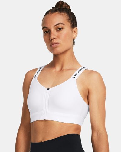 Women's UA Infinity 2.0 High Zip Sports Bra