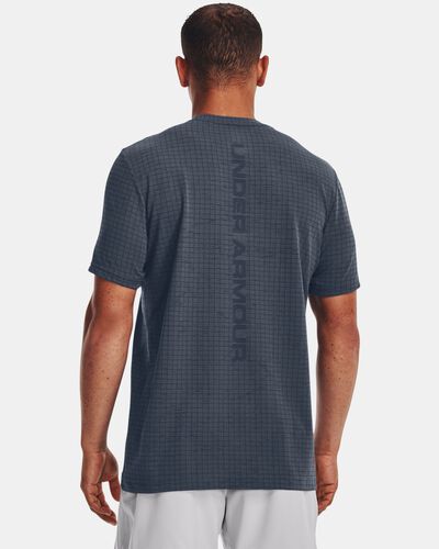 Men's UA Seamless Grid Short Sleeve