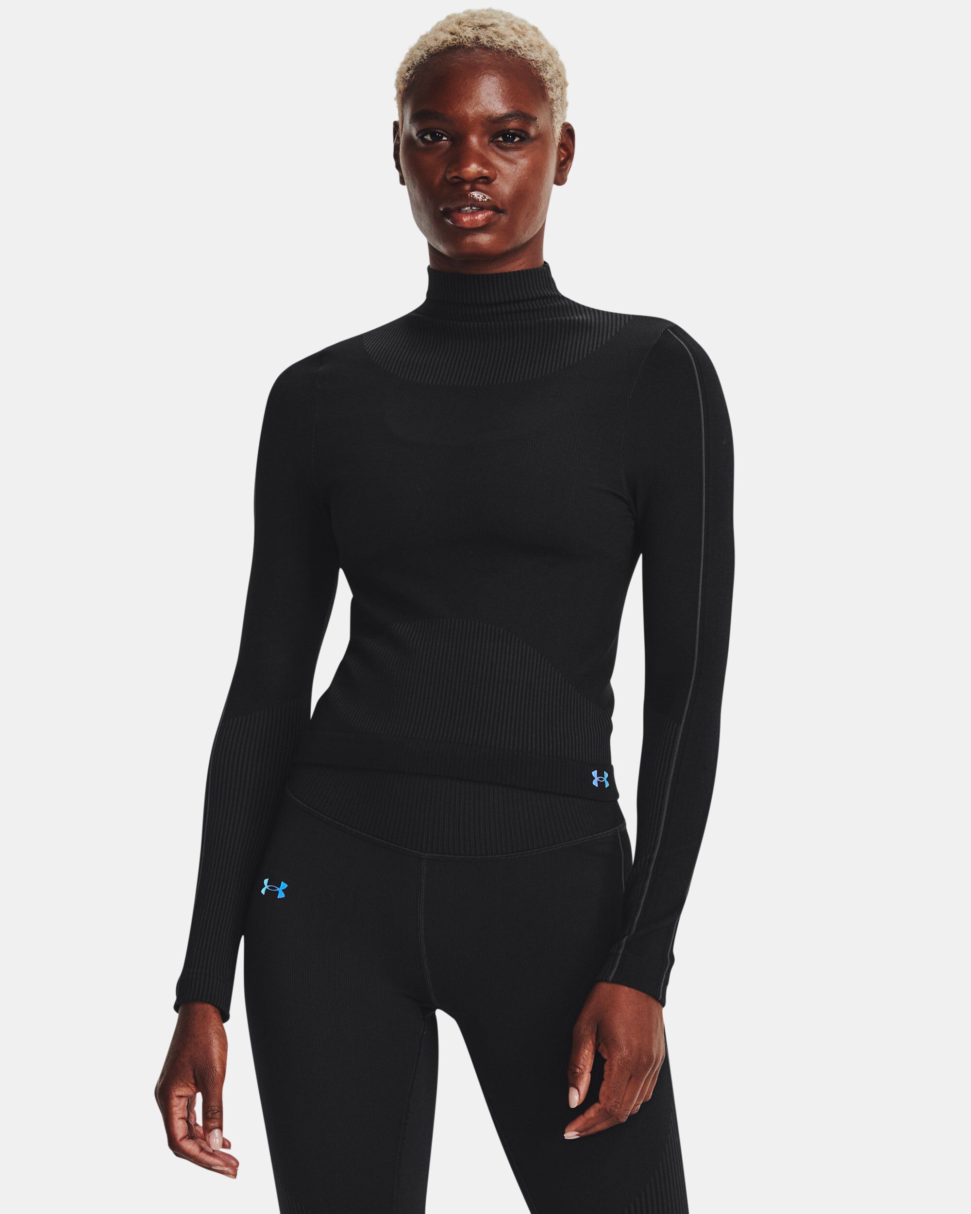 Under Armour Women s UA RUSH Seamless Long Sleeve Black in KSA