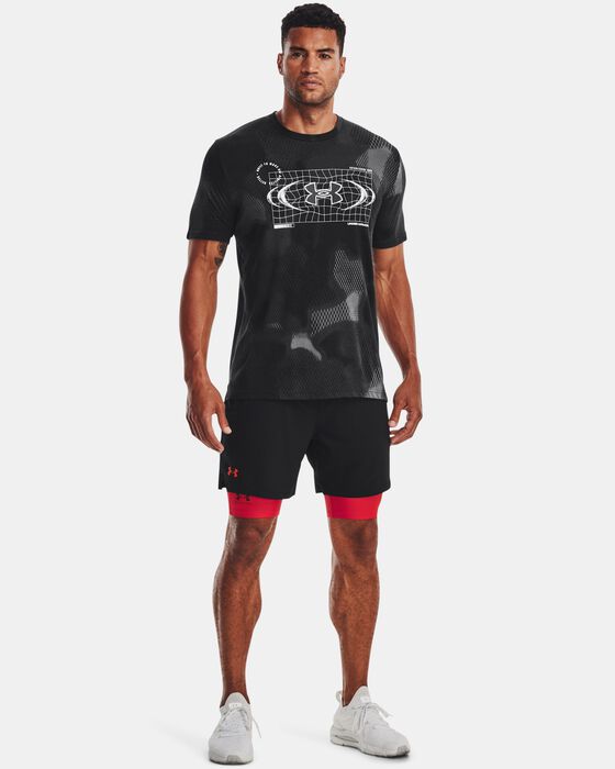 UA Football All Over Print Metal Logo image number 3