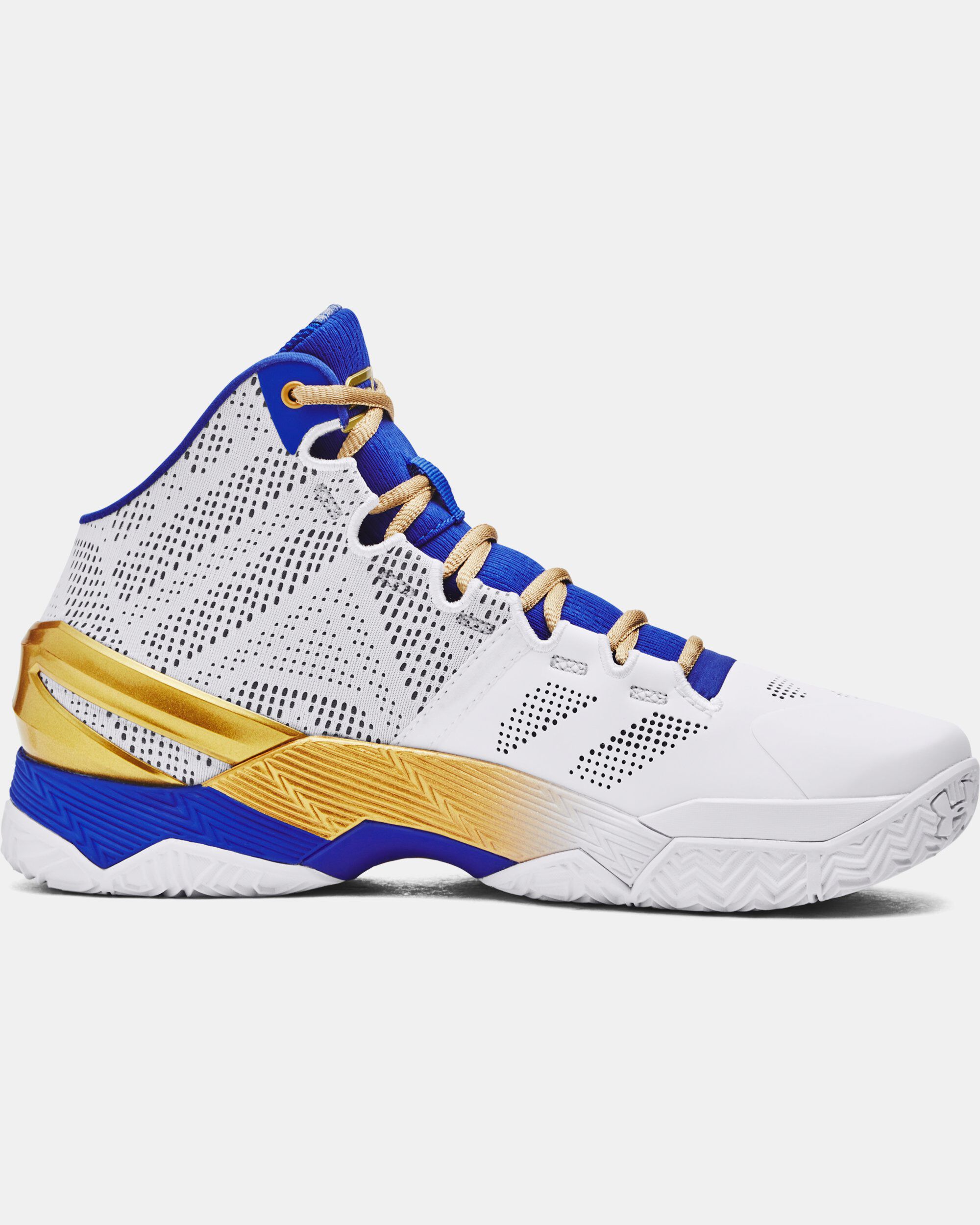 Buy Unisex Curry 2 Basketball Shoes White in KSA Under Armour